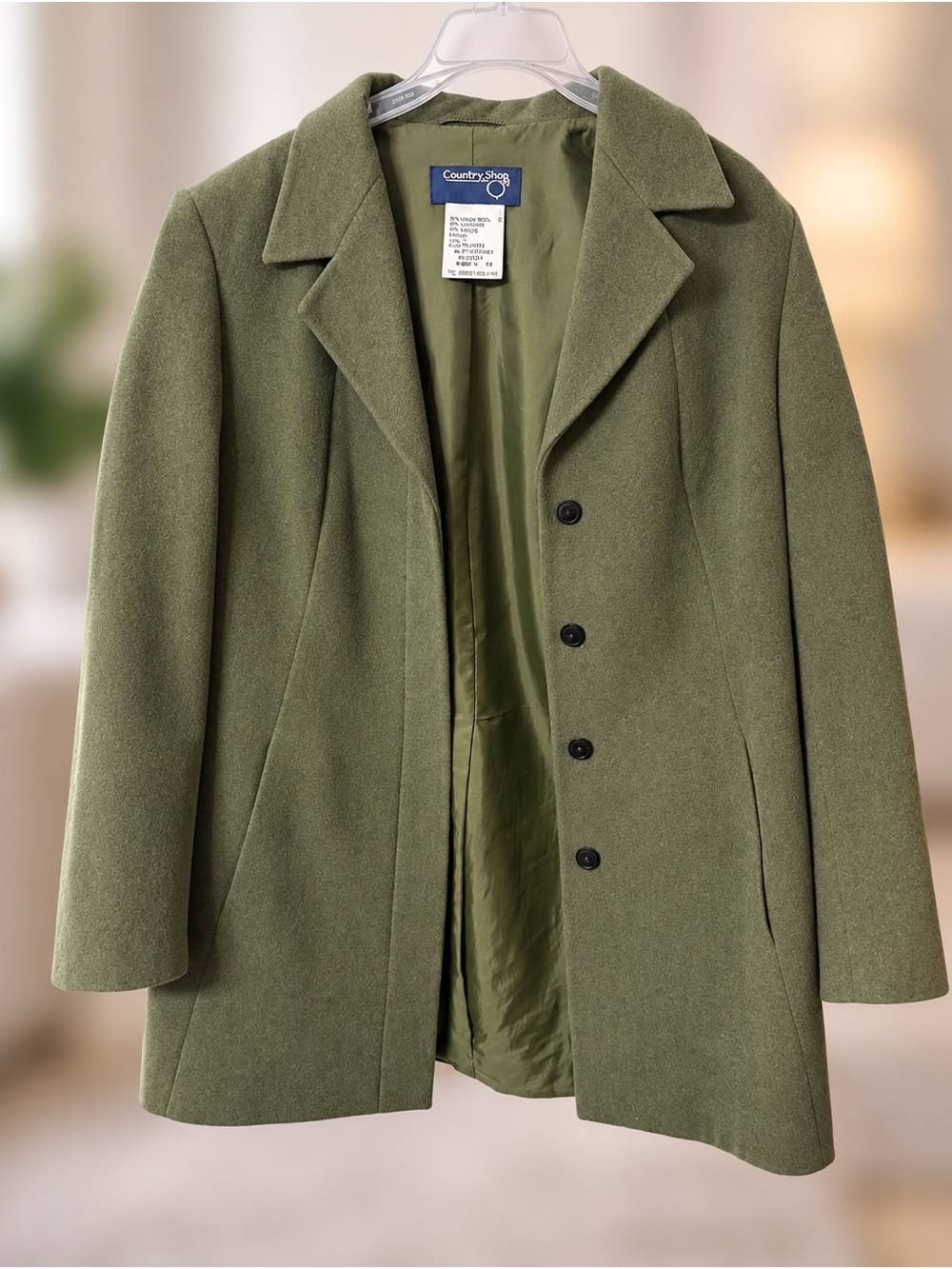 Woman’s Vintage Wool Coat